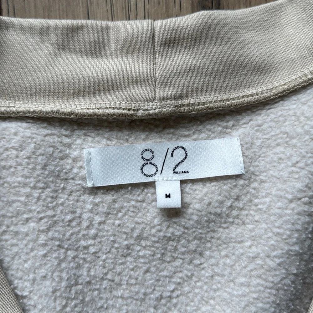 Hudson x Brandon Williams Cream Cardigan with Button Closure Men’s Medium